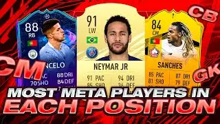 FIFA 21 MOST META PLAYERS IN EACH POSITION - FIFA 21 ULTIMATE TEAM BEST PLAYERS IN EACH POSITION