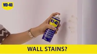 Wall Stains? WD40 Multipurpose Spray, Chalees On Problem Gone!