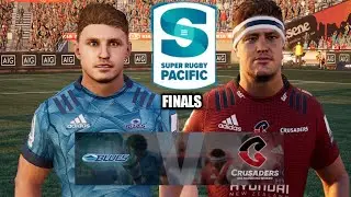 Blues VS Crusaders// Super Rugby pacific FINAL - RC4 Gameplay