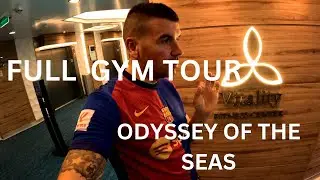 Royal Caribbean ODYSSEY OF THE SEAS Gym Tour: ( Comprehensive Review of All Equipment )
