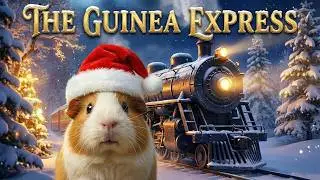 Christmas Ambience &ndash; Cozy Winter Train Journey with Guinea Pig Passengers (3 Hours)