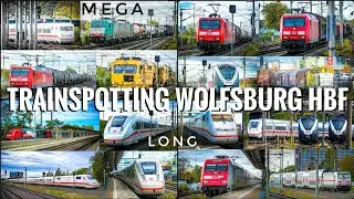 Long trainspotting session in Wolfsburg Hbf | 26.10.2022