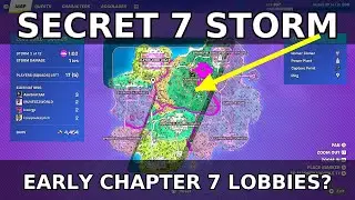 Fortnite SECRET 7 Storm in Chapter 6?! Simpsons Island Glitch