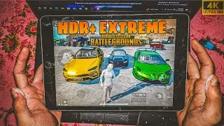 iPAD 9 GEN HDR+EXTREME PUBG TEST ON HOT. DROP🔥With Zero Lag🥶 