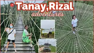 HANGING BRIDGE II SPIDER WEB II SAMBONG PEAK II MT.KULIS II TANAY,RIZAL II JOBY MAXILOM
