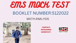EMS EXAM BOOKLET NUMBER 5122022
