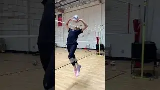 Back set practice  #volleyball #setter #haiykuu