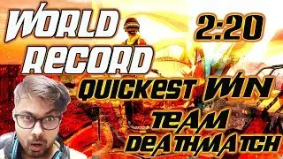 PUBG MOBILE | WORLD RECORD | QUICKEST WIN | TEAM DEATHMATCH