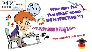 Warum ist TestDaF so schwierig?! Einer der Gr&uuml;nde + einige Tricks