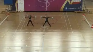 Amelia Maksimowicz i Vanessa Dębska- Duo Pom Pom Juniorki⭐ Mistrzostwa Polski 2023 Kędzierzyn-Koźle