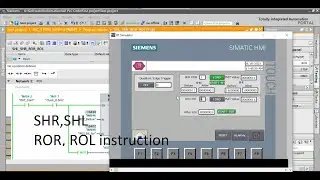 Портал TIA: Инструкция по сдвигу и повороту битов | SHR | SHL | ROR | ROL;