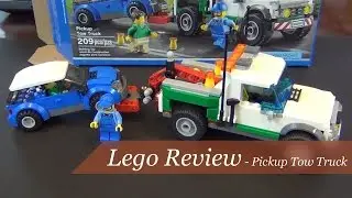 Review Lego City PickUp Tow Truck - Set #60081
