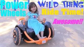 Power Wheels Wild Thing Ride at the Park. Fisher-Price 12 Volts Ride-On Toy Playtime