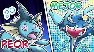El PEOR y MEJOR Pok&eacute;mon de TIPO AGUA en cada generaci&oacute;n