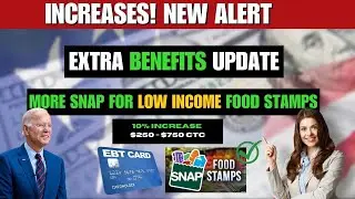 New 2023 Snap Update(October) New 10% January SNAP Increase! Who Will Get It & When? #snap