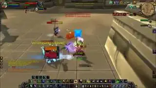 [Wow 5.2 Arena] RestoDruid and FrostDK vs. T2 Warrior and Rogue