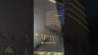 Step into a world of luxury at the Armani Building in Miami.