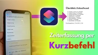 Arbeitszeit tracken per Kurzbefehl (Tutorial) - Bonusvideo zu c't-Artikel