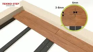 Cómo instalar piso Deck sintético | Tekno-Step