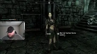 Spending Time With My Goth Vampire Waifu And Then My PC Crashes! Skyrim legendary Let's Play!