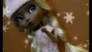 How to make doll outfit 4 - knit dress