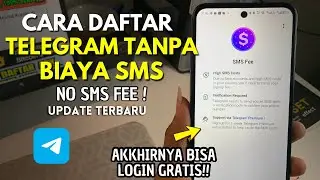 Cara Membuat Akun Telegram Tanpa Berbayar | Cara Mengatasi Biaya SMS Ketika Daftar Telegram TERBARU
