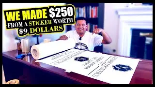 You Will Sell CAR STICKERS After You Watch This!