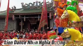 Múa Lân 2026 Nhơn Nghĩa Đường Diễu Hành Khai Quang Ngựa Vàng Lần Thứ 90Năm Lion dance