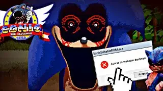 Han INTENTADO ENCENDER mi WEBCAM ?! el SONIC.EXE MÁS SINIESTRO al que HE JUGADO NUNCA (Horror Game)