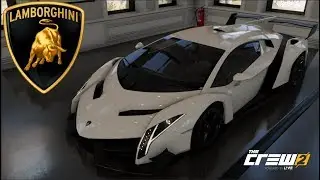 The Crew 2 &mdash; LAMBORGHINI VENENO &mdash; кастомизация, гонка на максимальной скорости, обзор
