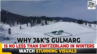 Why J&K&rsquo;s Gulmarg is no less than Switzerland in winters, watch stunning visuals