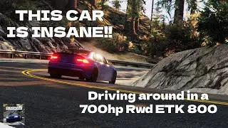 Driving around in a 700hp Rwd ETK 800