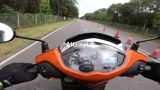 New TVS Jupiter 125 TOP SPEED Test #MotorCapsule