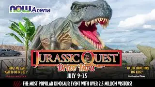Jurassic Quest Drive-Thru, Chicago, IL, July 9 - 25, 2021