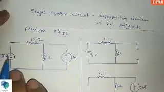 Super Position Theorem in hindi | statement of super position thorem