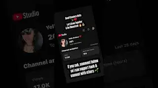 Lets Grow Together #subscribe #monetization #views #likes #comments #youtube #grow #2025 #challenge
