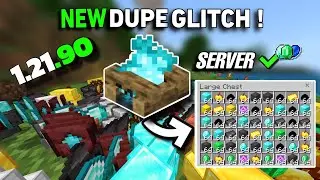 Minecraft NEW DUPLICATION Glitch in Bedrock Edition 1.21+ (MCPE/BEDROCK)