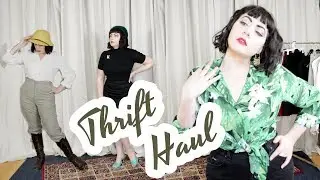 Thrifted & Vintage Haul - Styling Thrifted Finds