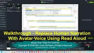 Camtasia 2024 Walkthrough Replace Human Narration With Avatar Voice Using Read Aloud 2025 07 03