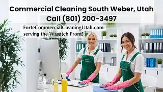 Commercial Cleaning South Weber Utah - Call (801) 200-3497 today for a free quote!