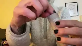 ASMR putting you to sleep with essential oils and gua sha