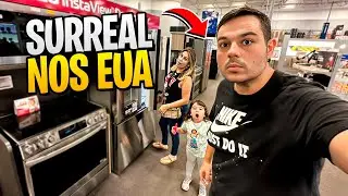 FOMOS VER OS ELETRODOMÉSTICOS PARA COMPRAR PRA CASA NOVA NOS EUA