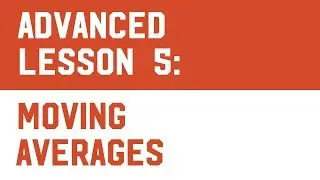 Bitcoin Trading (Free Course) Lesson 17: Moving Averages