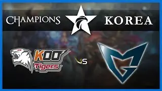 KOO Tigers vs Samsung Galaxy - Game 1 | LCK Summer Split 2015 W2D2