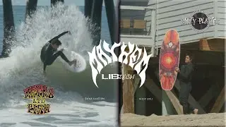 LIB TECH MAYHEM AT THE PEIR...NO LEASH,  NO PROBLEMS