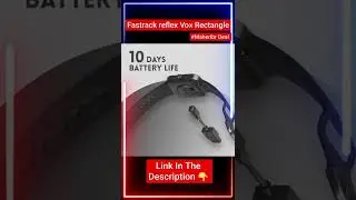 Fastrack reflex Vox Rectangle #shorts #ytshorts #smartwatch #viral #2022 #gadgets