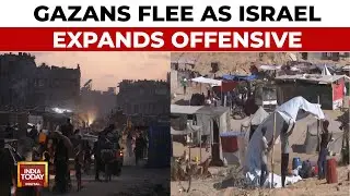 Gaza War Displaced: People From Eastern Khan Younis Arriving In Other Areas Of Gaza City