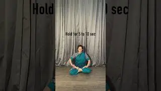 How to open Hip for Aramandi (DAY 2 of 10Days Dance Series} #shorts Bharatanatyam [Nagina Arora]