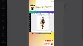 CANVAPLAY | MAKE AUTUMN PHOTO EFFECT IN CANVA #shorts #fyp #canva #canvatutorial