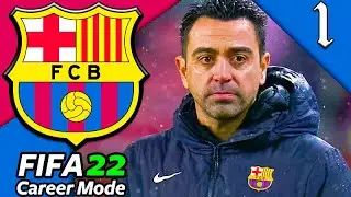 RISE OF BARCELONA! FIFA 22 Barcelona Realism Career Mode #1